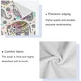 thumbnail image 4 of SKYSONIC 3 Pack Towel Elephant Flower Watercolor Cotton Bath Towel Set (1 Bath Towel, 1 Hand Towel, 1 Washcloth) for Bathroom, Super Soft and Quick Dry Towels, 4 of 7