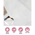 thumbnail image 6 of Yellow Black Geometric Kitchen Dish Towels for Drying Dishes Set of 3, Modern Art Abstract Grey Line Waffle Weave Microfiber Hand Tea Bathroom Towels Quick Dry & Absorbent Towel 12x12, 6 of 7