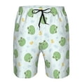 thumbnail image 4 of Naloa Kawaii Frogs Men's Beach Shorts, Surfing shorts, Swim trunks, Quick Dry Swim Trunks for Surfing Beach Fun - X-Large, 4 of 9