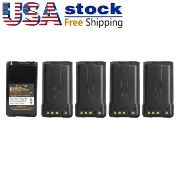 5Pack Ni-MH  KNB-26N Battery For TK-2140 TK-2148 TK-2160 TK-2168 TK-2170 TK-2173 TK-3140 TK-3148  TK-3160 TK-3168 TK3170 TK3173 TK2360  TK3360 Portable radio