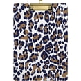 thumbnail image 1 of FMSHPON Fashion Colorful Leopard Print Clipboard Hardboard Wood Nursing Clip Board and Pull for Standard A4 Letter 13x9 inches, 1 of 7