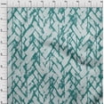 thumbnail image 4 of oneOone Silk Tabby Dark Teal Green Fabric Brush Stroke Sewing Craft Projects Fabric Prints By Yard 42 Inch Wide, 4 of 4