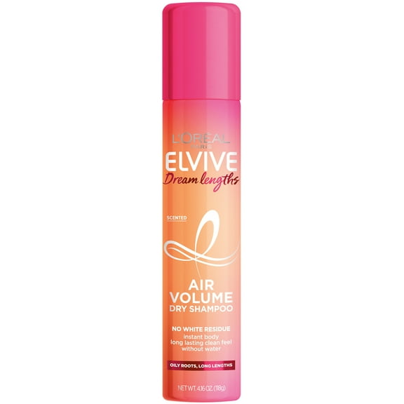 L'Oreal Paris Elvive Dream Lengths Air Volume Dry Shampoo, 4.16 oz