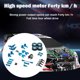 thumbnail image 5 of Cars Metal Shock Absorber Brazo Swing Actualización Varilla de enlace Reemplazo del kit de piezas para WLTOYS 284131 K979 K989 K999 Azul 44589 RC Inevent FN010107-01, 5 of 7