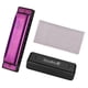 thumbnail image 5 of Armónica Llave de C Diatonic Harmonica Mouthorgan with ABS Reeds Espejo Diseño de la superficie 10 hoyos Blues Harmonica Perfecto para principiantes Estudiantes profesionales Kid Purple Tomshoo Armónica, 5 of 6
