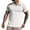 White, variant on Fashion Business Shirts for Mens Plus Size Slim Fitting Short Sleeved Lapel Pullover Casual Sports Vacation Daily T-shirt Shirt Blouse 50% off