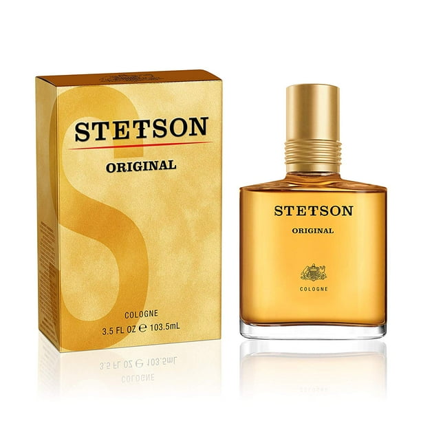 Stetson Original Cologne Spray for Men, Perfect for Evening Wear, 3.5