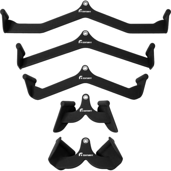 Set Manerales Polea 5 Pz Espalda Barra Multifuncional Gym