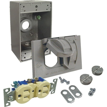 Tamper Resistant Electrical Outlets - Bell Tamper Resistant Outdoor Outlet Kit