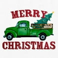 thumbnail image 2 of Allen, Kimberly 12x12 White Modern Wood Framed Museum Art Print Titled - Merry Christmas Truck, 2 of 4