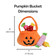 thumbnail image 7 of Midlee Find a Toy Halloween Pumpkin Bucket Dog Toy, 7 of 7