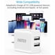 thumbnail image 5 of Cargador AC CHOETECH 2 x USB-A 2Amp Universal (SIN CABLE) Blanco Choetech 2 x USB-A 2Amp, 5 of 7