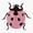 1pcs, variant on Magenta Ladybug Insect Art Vinyl Decal Sticker