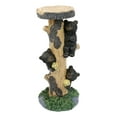 thumbnail image 2 of Rustic Climbing Bear Cubs With Bee Hives Pillar Candle Holder Stand Set Of 2, 2 of 9