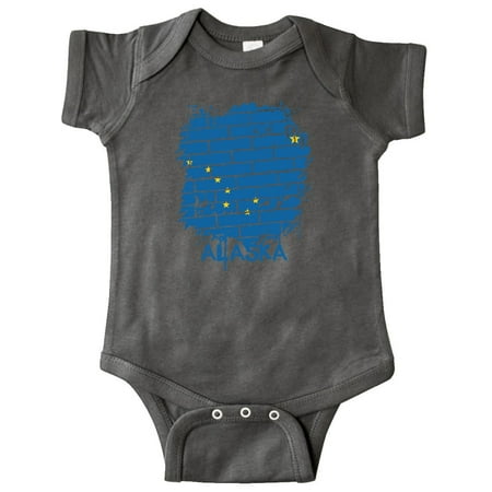 

Inktastic Graffiti Alaska State Flag Gift Baby Boy or Baby Girl Bodysuit