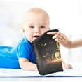 thumbnail image 5 of 5 PCS Golden Treble Clef Baby Muslin Washcloths, Soft Absorbent Face Towel Burp Cloths Cotton Bath Wipes Infant Wash Cloth for Newborn Boys Girls, 5 of 7