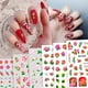thumbnail image 2 of 6 hojas de pegatinas autoadhesivas de flores para decoración de uñas, accesorios de manicura DIY para mujeres y niñas., 2 of 5