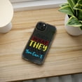 thumbnail image 5 of DistinctInk Clear Case for Apple iPhone 15 PRO (6.1" Screen) - Do What They Think You Can't, 5 of 9
