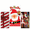 Door Cover Santa Poster, variant on PMU Christmas Decorations Indoor and Outdoor Christmas Present Bow Light Up Door Cover 30in x 60in (cm x cm) Indoor Home Decor Christmas decor for Doors and Windows (1/pkg) Pkg/1