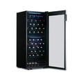thumbnail image 6 of Newair Freestanding Wine Refrigerator, 98 Bottle Dual Zone Compressor Wine Fridge in Stainless Steel, 6 of 16