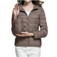 thumbnail image 1 of Ailaofu Women's Puffer Vest Lightweight Softshell Hiking Winter Long Sleeves Zip Jacket, 1 of 6