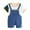 White, variant on Baby Boy's Clothing Boys' Shorts Set Outfits Kids Spring Summer Cotton Color Block Printed Sleeveless Beach 6M 12M 18M 24M 3T 4T Shirts Tshirt 2-Piece