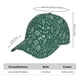 thumbnail image 2 of Fotbe Green Christmas Gorro Clásico de Béisbol, Gorra Ajustable con Broche Snapback, Gorro de Exterior de Algodón Suave, 2 of 6