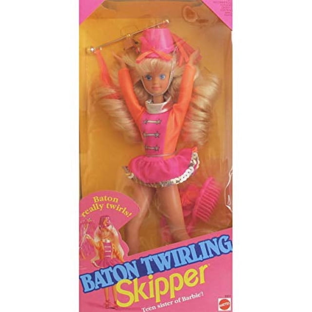Muñeca Barbie Baton Twirling Skipper Rubia/Ojos Azules