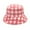 Pink, variant on Dyfzdhu Bucket Hats for Women Trendy Houndstooth Plaid Fall Winter Fleece Cap Black