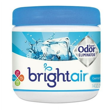 2PK Super Odor Eliminator, Cool and Clean, Blue, 14 oz Jar