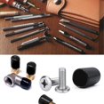 thumbnail image 3 of Screw Thread Protectors-50 Pack PVC Rubber Round Caps,Rubber Cover,for Round Tubes(10 Sizes,Inner Diameter 12-21mm), 3 of 5