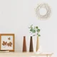 thumbnail image 2 of Espejo de pared para colgar, espejo de macramé, espejo decorativo redondo montado en la pared, adorno artístico para apartamento, hogar, dormitorio, sala de estar, 2 of 6