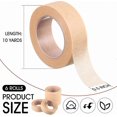 thumbnail image 2 of Breathable Adhesive Gauze Tape for Wound Care, Sports Support, and Swelling Relief - 6 Rolls of Flexible Skin-Friendly Tape, 2 of 5