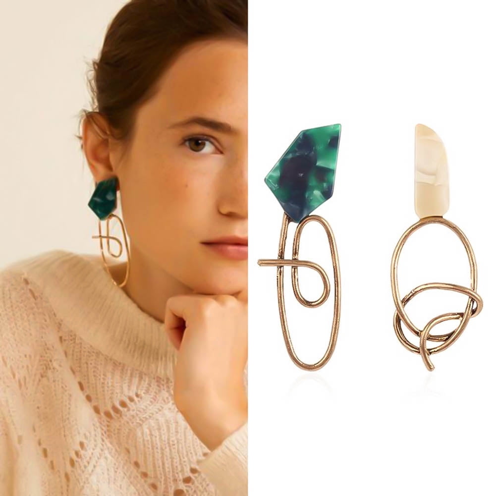 Fashion Vintage Fun Geometric Dangle Drop Statement Earrings Women Jewelry Gifts