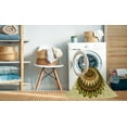 thumbnail image 2 of Ahgly Company Machine Washable Indoor Rectangle Transitional Dark Bronze Brown Area Rugs, 4' x 6', 2 of 7