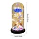 thumbnail image 3 of La cubierta de cristal florece la lámpara LED artificial con pilas de la luz LED de Rose para las mujeres, 3 of 6