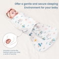 thumbnail image 5 of Manta Usable para Bebé ZIGJOY Sleep Sack 1.0 Tog Algodón, 5 of 5