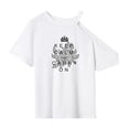 thumbnail image 1 of Camiseta para mujer con cuello redondo, camisetas de verano de recuerdo para viajes, regalo para mujer SG, 1 of 7