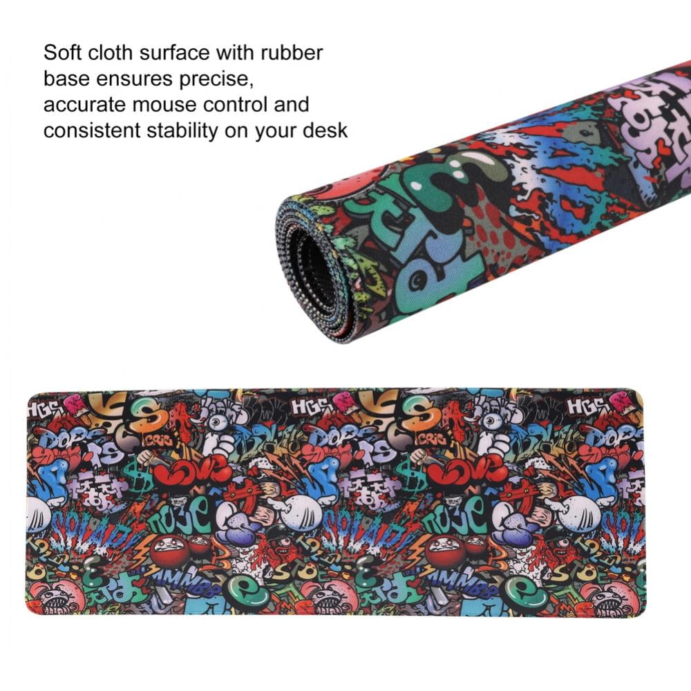 Bullpiano Mouse Pad with Stitched Edge, Comfortable Mouse Pads with Non