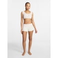 thumbnail image 2 of No Boundaries Bralette and Foldover Shorts Sleep Set, 2-Piece, Women's XS-XXL, 2 of 5