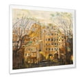 thumbnail image 2 of Designart 'Russian City Yard Landscape' Traditional Framed Art Print, 2 of 4