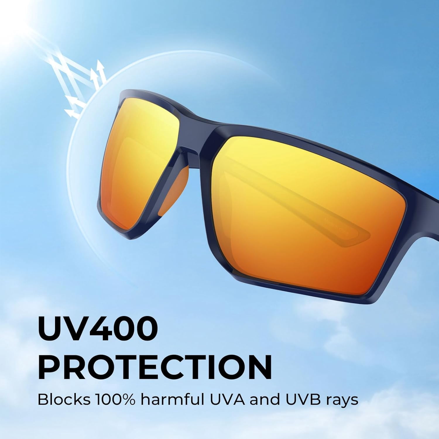 KastKing Polarized Sport Sunglasses, UV Protection Osage