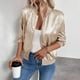 thumbnail image 4 of Chaquetas y abrigos casuales sin capucha de manga larga para mujer, cárdigan informal de moda, chaqueta lisa de manga larga con cremallera, abrigo para mujer, 4 of 9