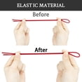 thumbnail image 2 of Endoto Shoelaces for Hey Dude Elastic Strings Replacement Laces Shoes(Color:Red,Size:18Inch), 2 of 5
