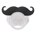 thumbnail image 1 of Chupete con bigote, estilo divertido, de silicona de polipropileno de grado alimenticio, seguro para recién nacidos, para bebés, niños y niñas., 1 of 14