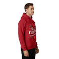 thumbnail image 3 of Gildan Men's Christmas Pocket Hooded Sweatshirt, Xmas Graphic Printed Pullover Hoodie, Red, L, 3 of 5