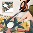 thumbnail image 6 of Yayeee Faucet Mat for Kitchen Sink 14.7" Diatomite Long Splash Guard Pad, Pink Sunset, 6 of 7