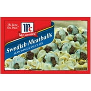 Beef: Swedish Meatballs Seasoning & Sauce Mix, 2.37 oz