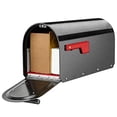 thumbnail image 3 of Architectural Mailboxes 5560P-R-10 Sequoia Heavy Duty Post Mount Mailbox, Pewter, 3 of 5