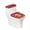 Christmas Calf Snowflake, variant on HELLHERO Colorful Patterns 2 Pack Toilet Top Cover Set Elastic Edge Polyester, Universal, Hotel Home